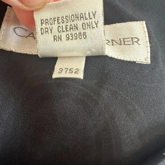 Vintage Silk Maxi Skirt Womens Size 12 Paisley Slip Black Contrast Flowing Midi - Picture 15 of 16